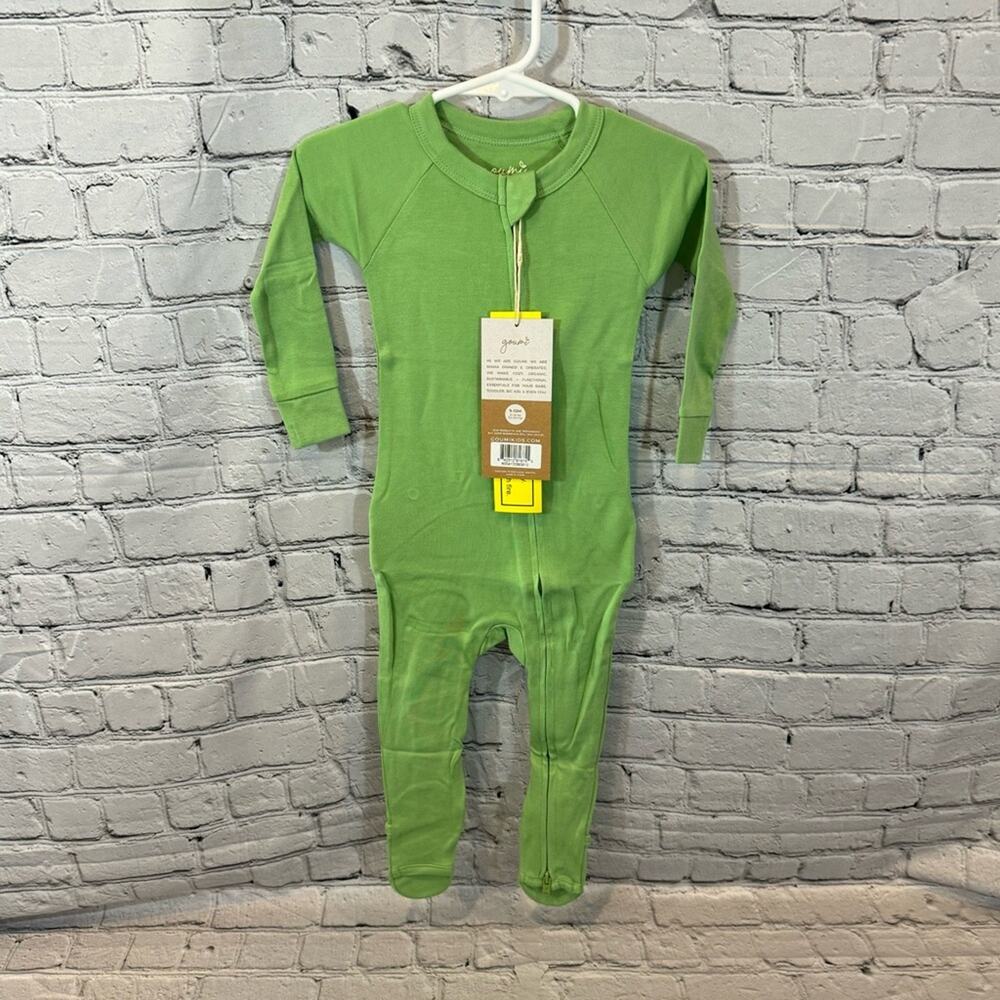Goumi Green Zip Romper